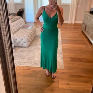 Teal midi dress Moda International